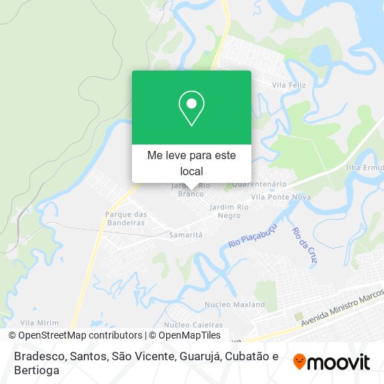 Bradesco mapa