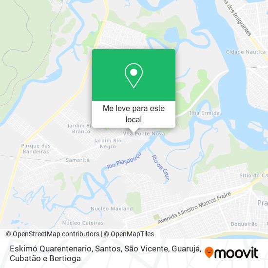 Eskimó Quarentenario mapa
