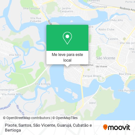 Pixote mapa