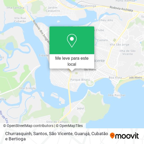 Churrasquinh mapa