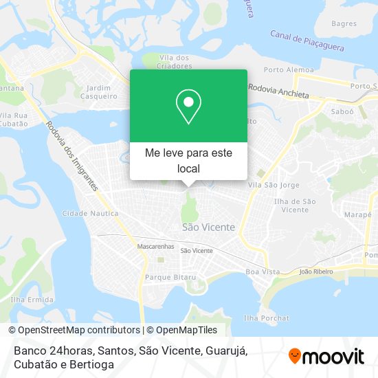 Banco 24horas mapa