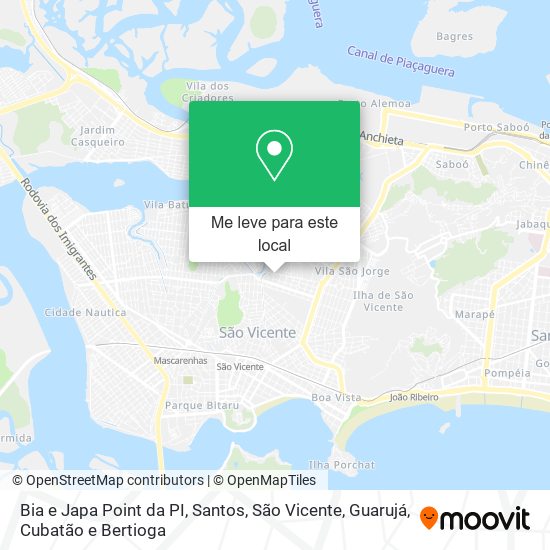 Bia e Japa Point da PI mapa