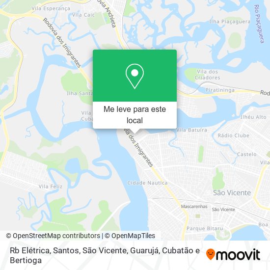 Rb Elétrica mapa