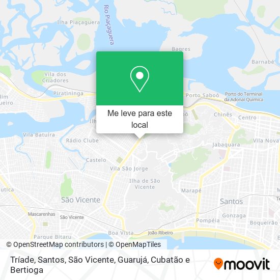 Tríade mapa