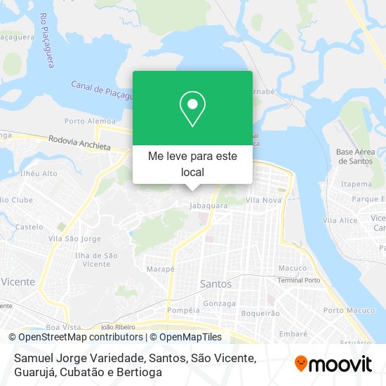 Samuel Jorge Variedade mapa