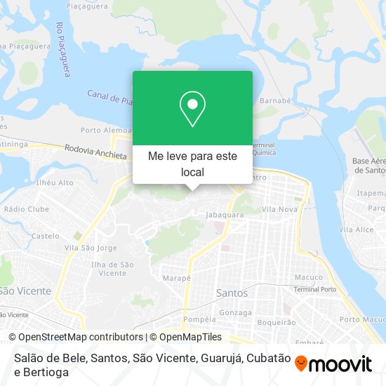 Salão de Bele mapa