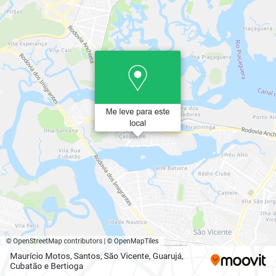 Maurício Motos mapa