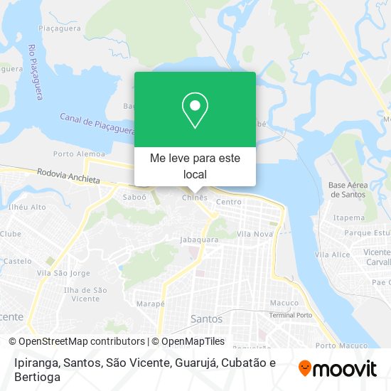 Ipiranga mapa