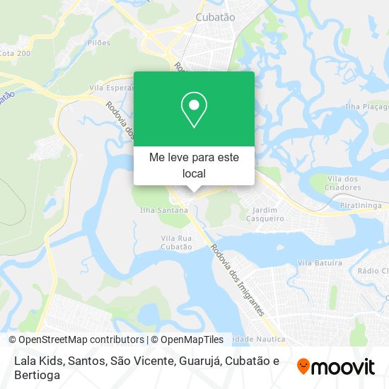 Lala Kids mapa