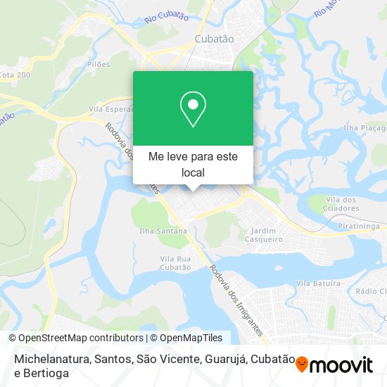 Michelanatura mapa