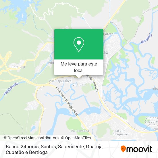 Banco 24horas mapa