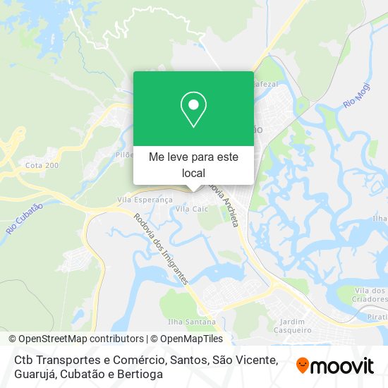 Ctb Transportes e Comércio mapa