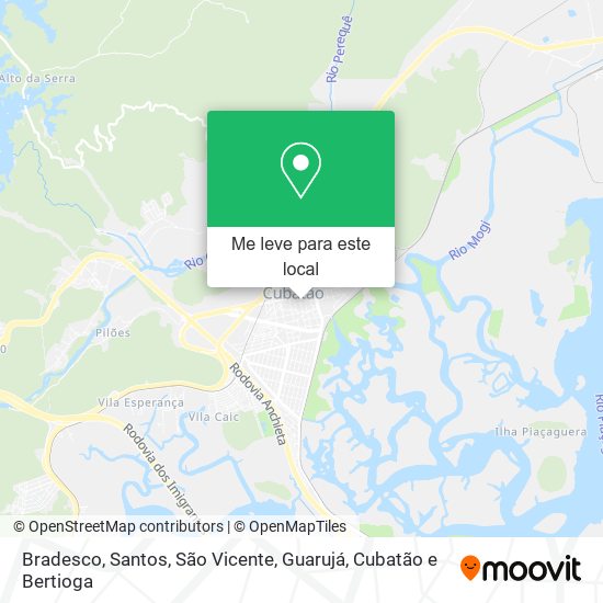 Bradesco mapa