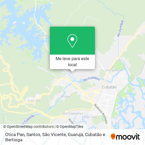 Otica Pan mapa