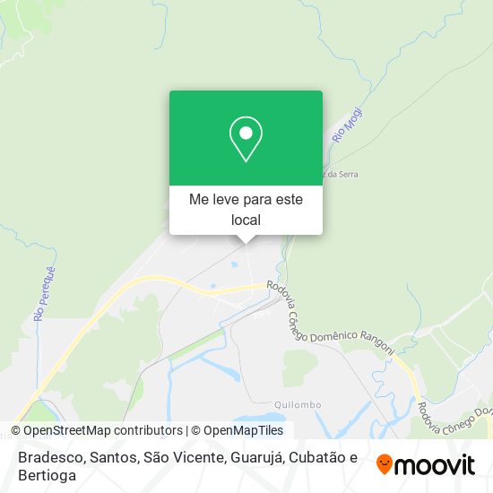 Bradesco mapa