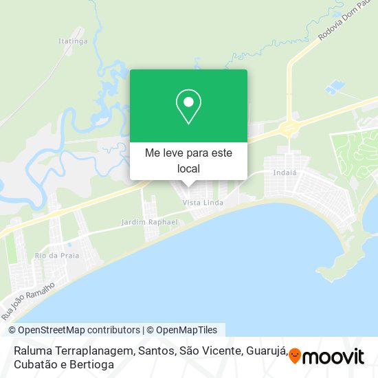 Raluma Terraplanagem mapa