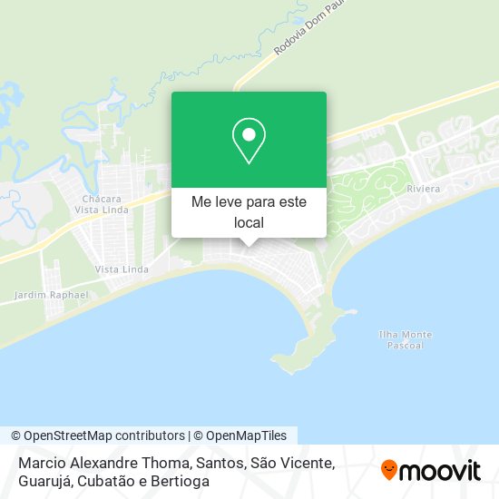 Marcio Alexandre Thoma mapa
