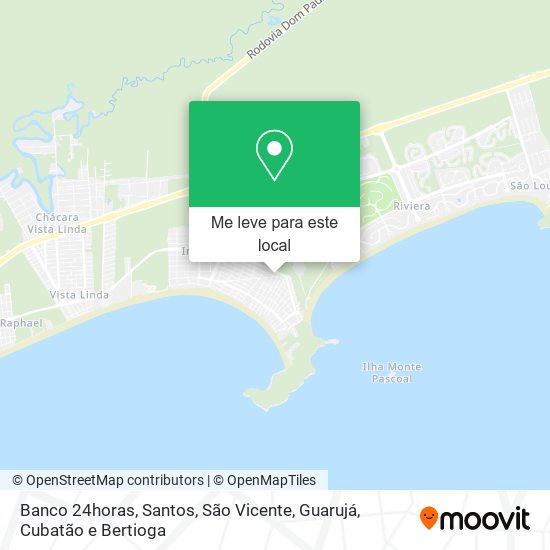 Banco 24horas mapa