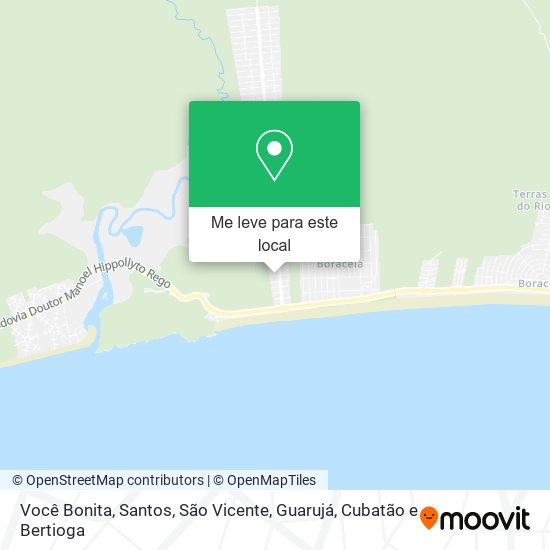 Você Bonita mapa