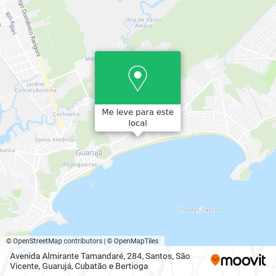 Avenida Almirante Tamandaré, 284 mapa