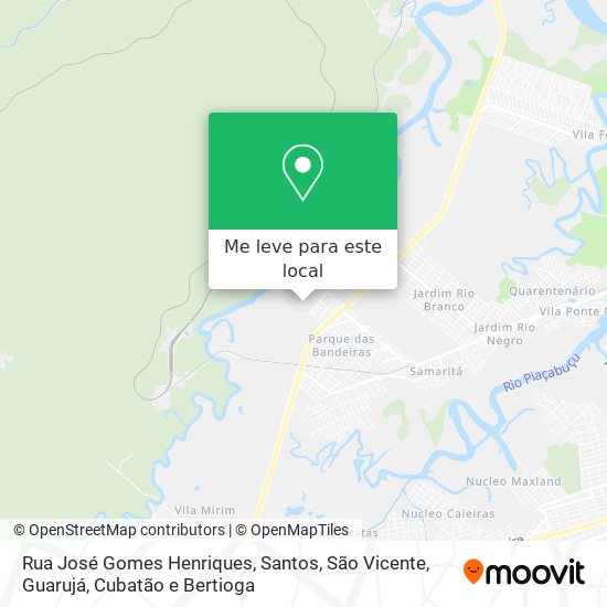 Rua José Gomes Henriques mapa