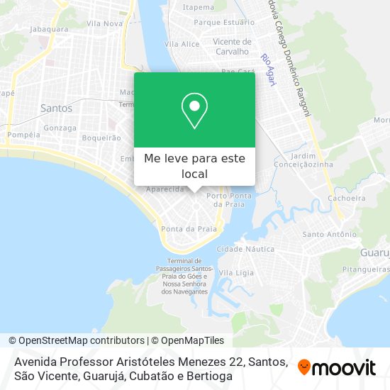 Avenida Professor Aristóteles Menezes 22 mapa