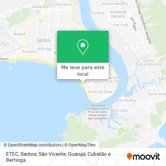 ETEC mapa