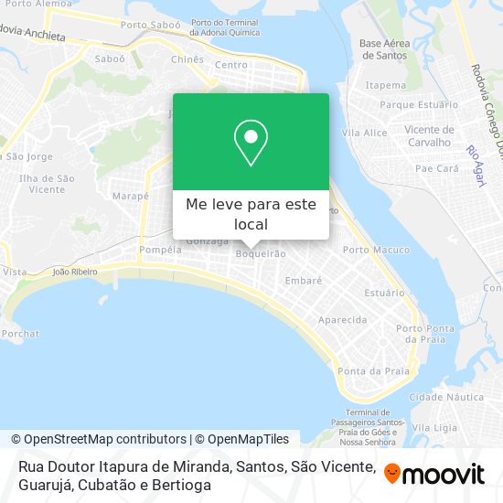 Rua Doutor Itapura de Miranda mapa