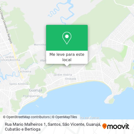 Rua Mario Malheiros 1 mapa