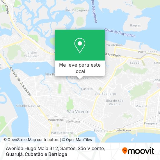 Avenida Hugo Maia 312 mapa