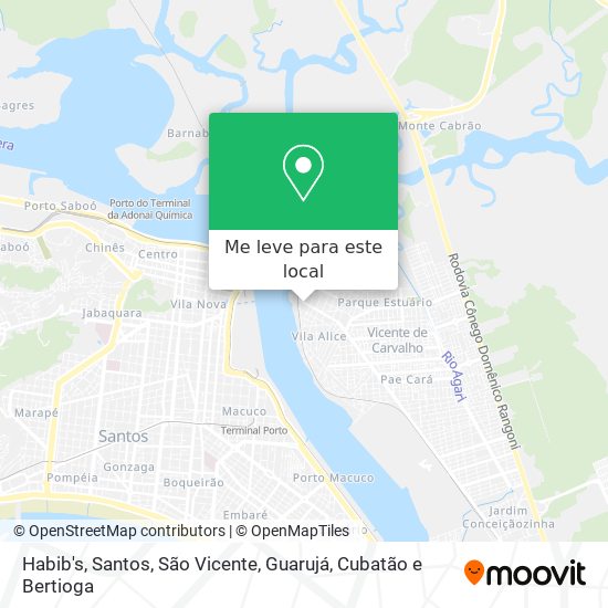 Habib's mapa