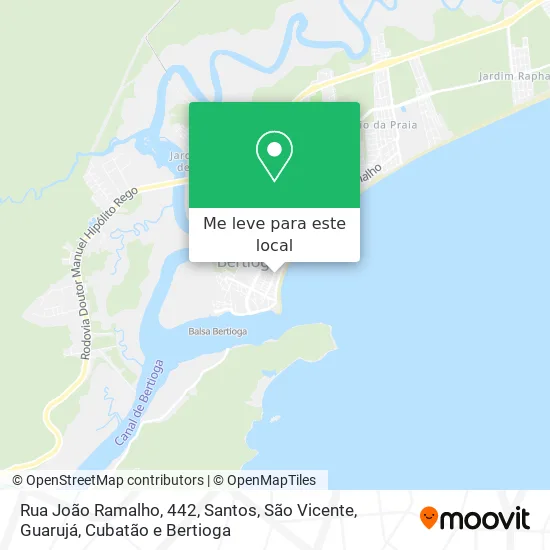 Rua João Ramalho, 442 mapa