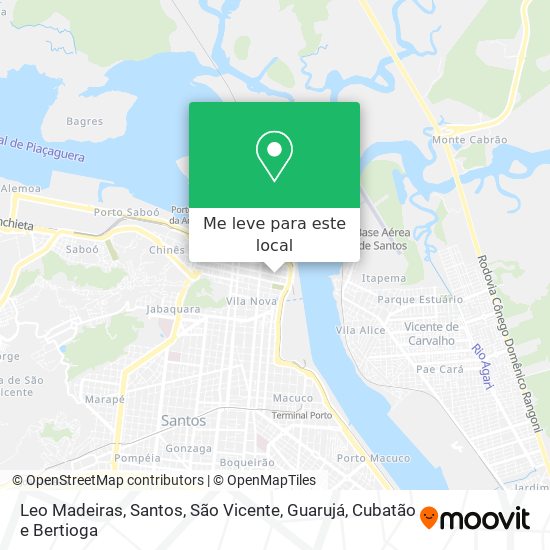 Leo Madeiras mapa