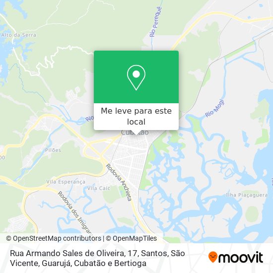 Rua Armando Sales de Oliveira, 17 mapa