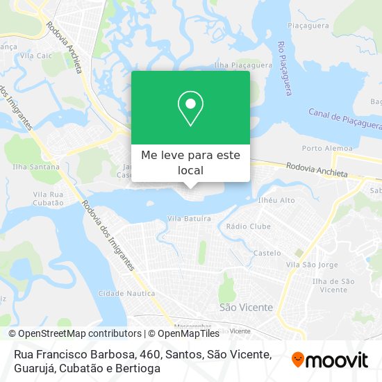 Rua Francisco Barbosa, 460 mapa