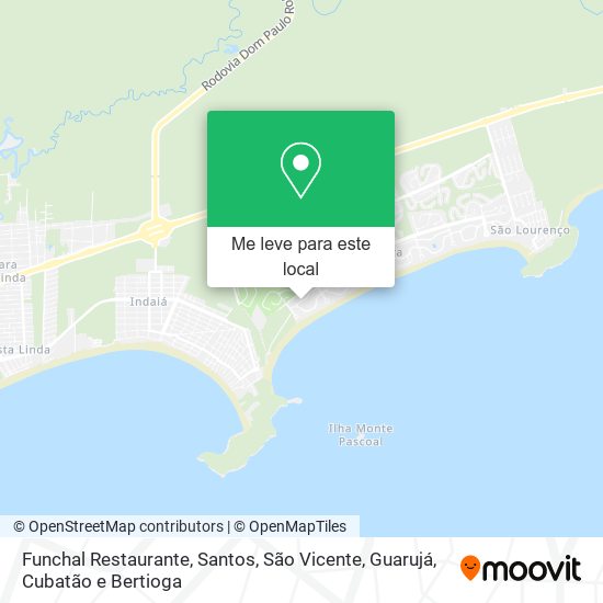 Funchal Restaurante mapa