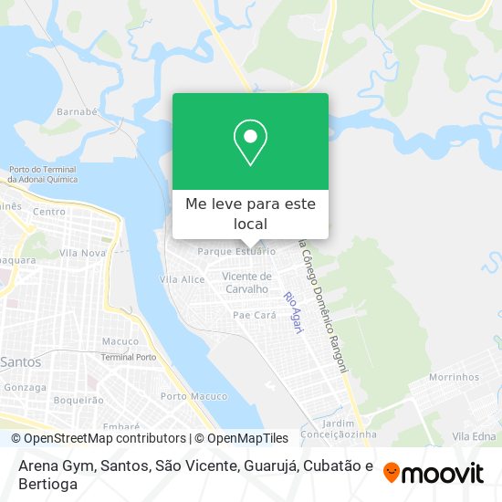 Arena Gym mapa