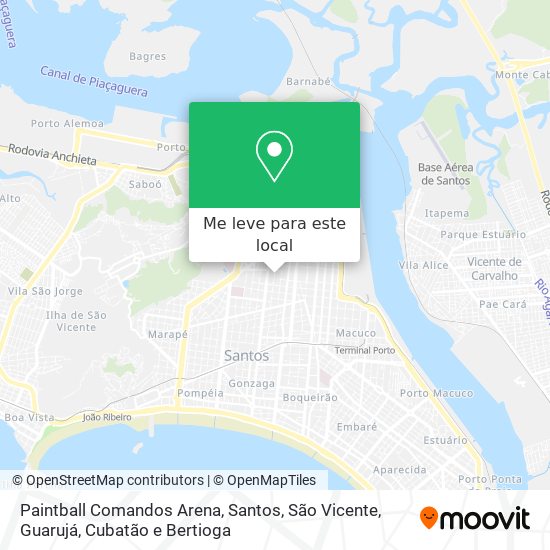 Paintball Comandos Arena mapa