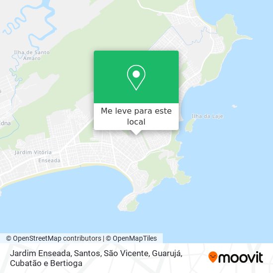 Jardim Enseada mapa