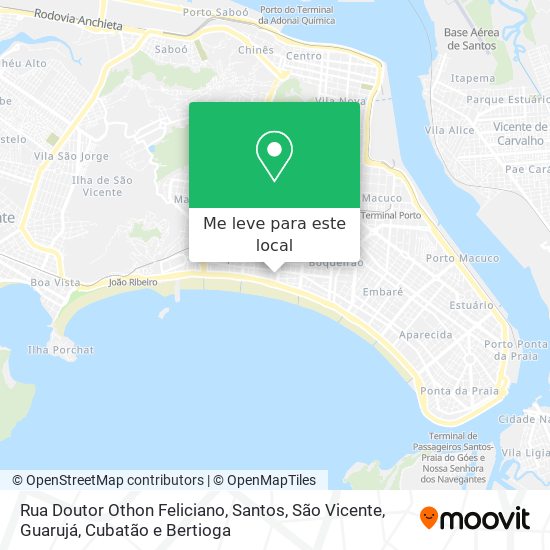 Rua Doutor Othon Feliciano mapa