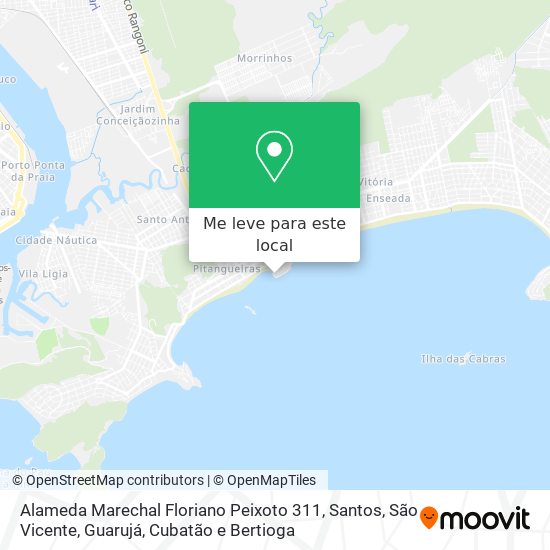 Alameda Marechal Floriano Peixoto 311 mapa