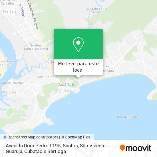 Avenida Dom Pedro I 195 mapa