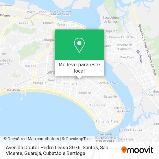 Avenida Doutor Pedro Lessa 3076 mapa