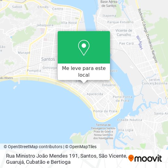 Rua Ministro João Mendes 191 mapa