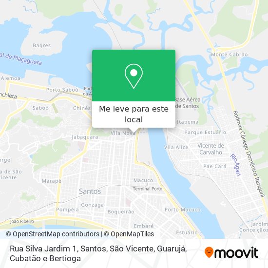 Rua Silva Jardim 1 mapa