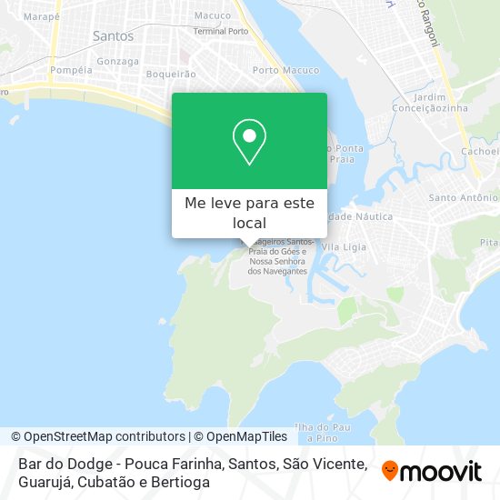 Bar do Dodge - Pouca Farinha mapa