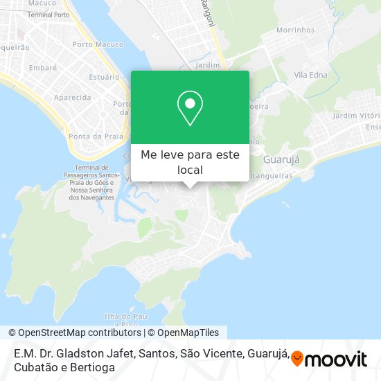 E.M. Dr. Gladston Jafet mapa