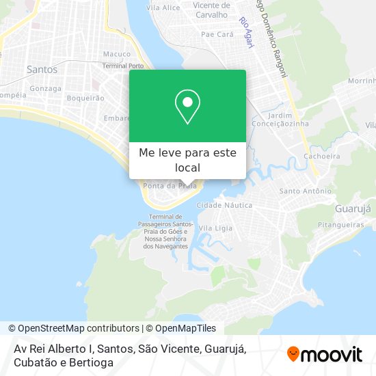 Av Rei Alberto I mapa