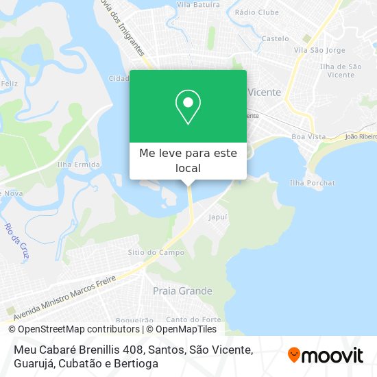 Meu Cabaré Brenillis 408 mapa