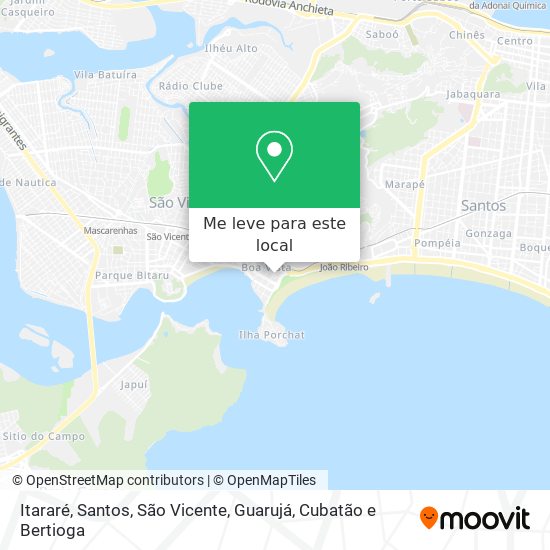 Itararé mapa